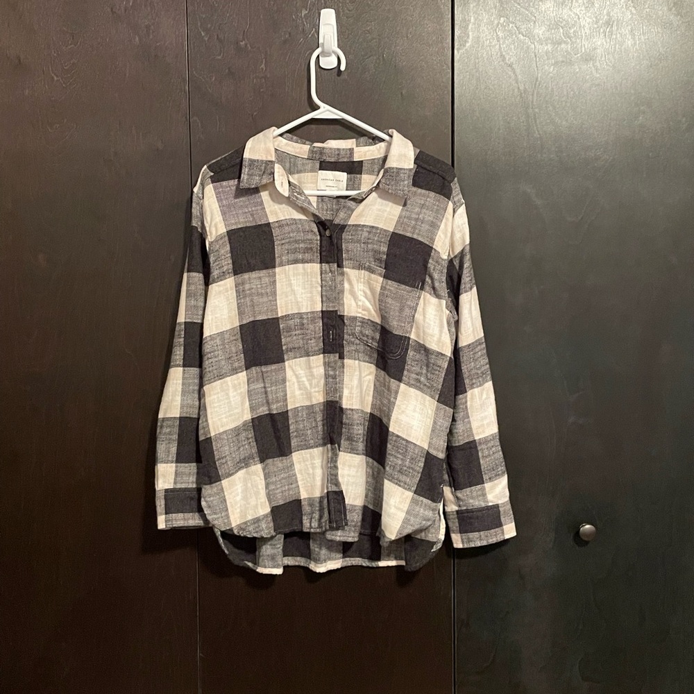 American Eagle Long Sleeve Shirt, M